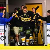 Matthias Mantinger's HC Pustertal team officially kicked off its training session on Thursday. © HC Pustertal