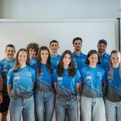 The national cross-country skiing team. © Harald Wisthaler