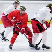 The new HC Bozen plays its first test match.