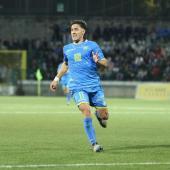 Emanuele Zuelli ist mit Carrarese ausgeschieden. © Carrarese Calcio
