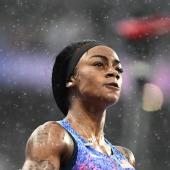 The handcuffs clicked on Sha'Carri Richardson. © APA/afp / JEWEL SAMAD