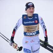 Gyda Westvold Hansen changes sport. © AFP / JONATHAN NACKSTRAND