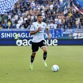 Hamza El Kaouakibi and Co. had to acknowledge Como's superiority. © FC Südtirol