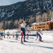 Biathlon races are taking place again in Martell. © Josef Plaickner