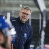 Jukka Jalonen, head coach of the Italian national ice hockey team.
