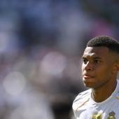 Kylian Mbappe, Real Madrid superstar. © AFP / ANGELA WEISS