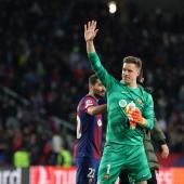 Marc-André ter Stegen and Barcelona are at odds. © AFP / LLUIS GENE