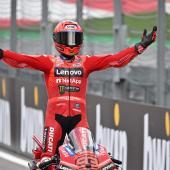 Marc Marquez has now also won in Spielberg. © APA/afp / JURE MAKOVEC