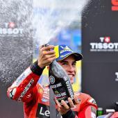 Marc Marquez is unbeatable. © ANSA / Tamas Vasvari