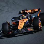 Oscar Piastri was unbeatable in his McLaren. © APA/afp / NICOLAS TUCAT