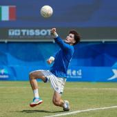 Philipp Deutsch suffered a narrow defeat with the Azzurri.