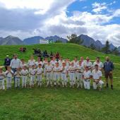 Ranggln on the Gampielalm: tradition, technology, and team spirit at 2047 meters.