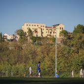 Under the picturesque Trauttmansdorff Castle, hard work is currently underway for Serie D.