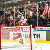 Offered an outstanding performance: Bozen goalie Jonny Vallini. © HC Bozen / Manfred Mair