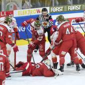 Bolzano (in red) lost to Mountfield. © Vanna Antonello