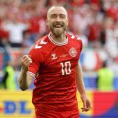 Christian Eriksen could soon be seen in the Bundesliga. © ANSA / RONALD WITTEK