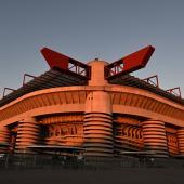 The San Siro is being demolished. © APA/afp / STEFANO RELLANDINI