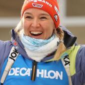 Denise Herrmann-Wick ended her career two years ago. © ANSA / ANDREA SOLERO