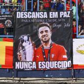 The death of Diogo Jota has shocked the entire football world. © ANSA / JOSE SENA GOULAO