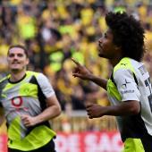 Karim Adeyemi de Dortmund est en pleine forme. © APA/afp / KIRILL KUDRYAVTSEV
