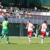 FCS newcomer Davide Mancini (center) and his FCS teammates did not give themselves away.