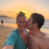 Laura Letrari und ihr Gianmarco sind jetzt stolze Eltern. © Instagram