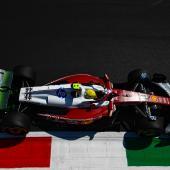 Lewis Hamilton set the fastest time. © APA/afp / PHILIPPE LOPEZ