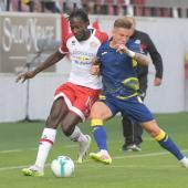 Mamadou Colibaly was injured in the friendly match against WSG Tirol.