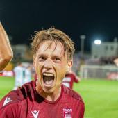 Manuel Fischnaller traf in der Serie C für Trapani.