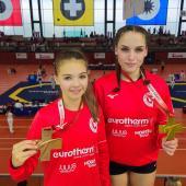 Maya Wenin und Nina Sparer in  St. Gallen.