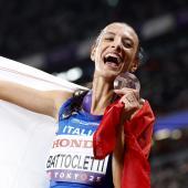 Nadia Battocletti made Italian sports history in Tokyo. © ANSA / FRANCK ROBICHON
