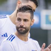Obermais captain Martin Ciaghi and his team suffered a defeat in their home debut. © A. Giacomelli