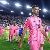 Sergio Busquets  verlässt die Fußballbühne. © APA / MEGAN BRIGGS