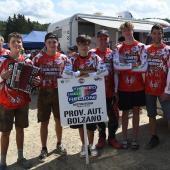 South Tyrol's motocross riders at the Regional Trophy.