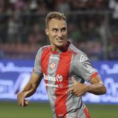 A world turned upside down: Manuel De Luca scored his first Serie A goal just last Friday. © ANSA / Davide Casentini