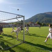 With just one point from four matches, SC Georgen hasn't had a great start in the Oberliga. Goalkeeper Andre Negri also slipped up in the 1-3 home loss to Tramin. We also have the Landesliga home wins of Bruneck against Stegen (3-1) and Weinstraße Süd against Salurn (2-1) in the videos. © stol