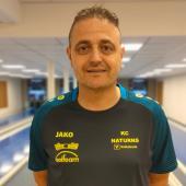 Back in his homeland, back in Naturns: bowling legend Wolfi Blaas.