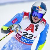 Alex Vinatzer caused a stir with a furious comeback. © ANSA / GIAN EHRENZELLER