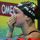 Benedetta Pilato (im Bild) und Chiara Tarantino wurden gesperrt. © APA/afp / FERENC ISZA