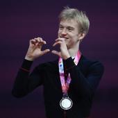 Daniel Grassl was delighted with his performance. © APA/afp / WANG ZHAO