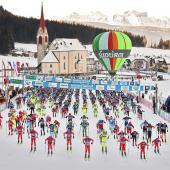 La course de Gsieser Tal attire les foules dans la vallée de Pustertal. © Newspower