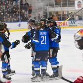 The Broncos want to celebrate against Salzburg. © Instagram / @viki.brunner/@brunner.o