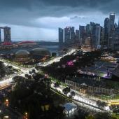 La Formule 1 est en visite à Singapour ce week-end. © APA/afp / ROSLAN RAHMAN