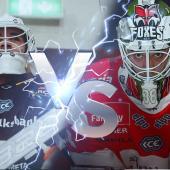 Les Loups Pustériens et les Renards de Bolzano se rencontrent pour la première fois cette saison. © HCP/HCB