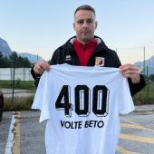 Fabio Bertoldi has scored his 400th goal in South Tyrolean amateur football. © Private