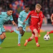 Freiburg und Bologna trennten sich mit einem Unentschieden. © APA/afp / ANDREAS SOLARO