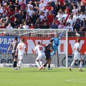 Giacomo Poluzzi in the FCS goal saved his team from defeat.