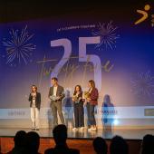 In der Sportoberschule Sterzing gab es reichlich Grund zum Feiern. © Alle Fotos: Gregor Sieder