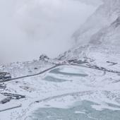 The men's giant slalom will take place in Sölden on Sunday. © ANSA / ANNA SZILAGYI