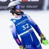 Italian slalom specialist has suffered serious injuries. © ANSA / ANDREA SOLERO